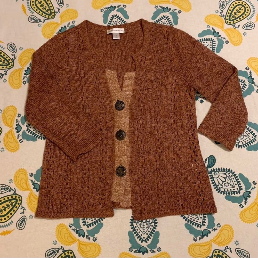 VINTAGE christopher & banks cardigan